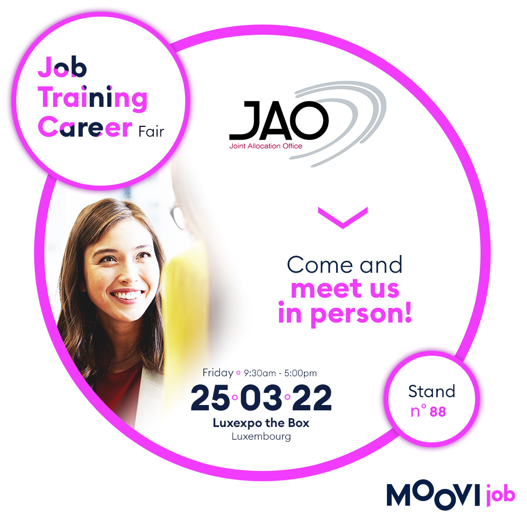 Meet JAO on Friday, 25 of March at Luxexpo 